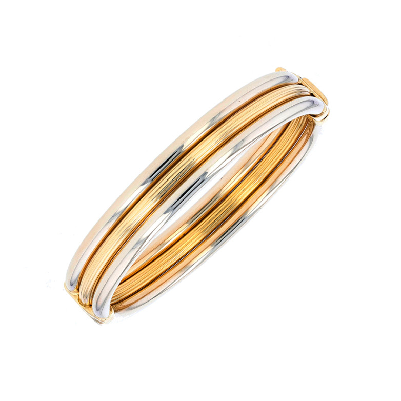 Bracelet jonc ouvrant 2 ors 31.80g Comme neuf -  reconditionné disponible sur Gemme Les Bijoux